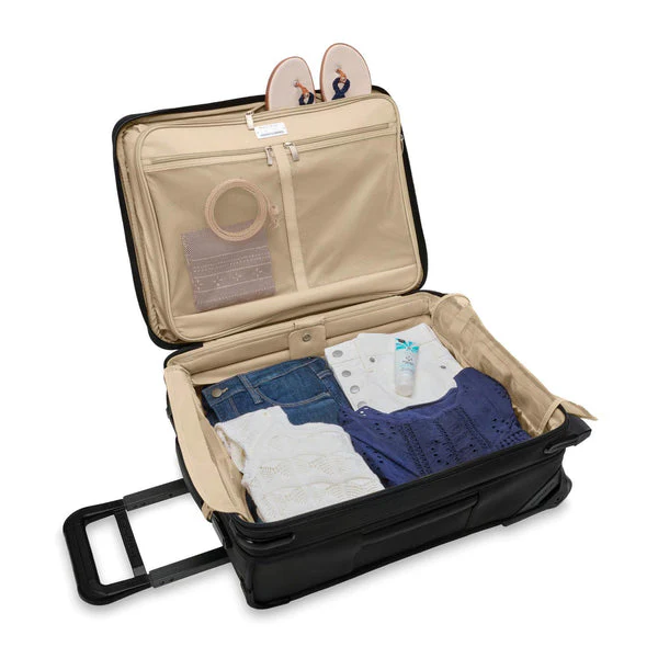 Briggs & Riley Baseline Global 2-Wheel Carry-On - Black - Image 6
